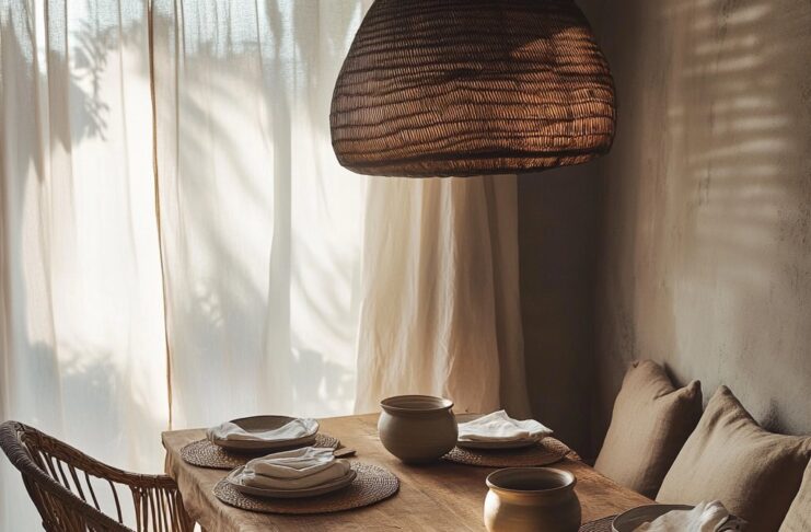 Natuurlijke materialen en aardetinten voor een warm interieur