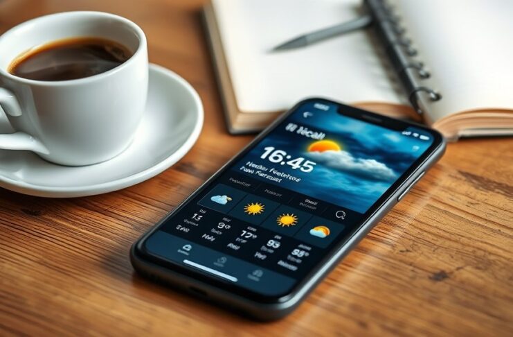 Blijf altijd voorbereid: de voordelen van weer-apps in je zak