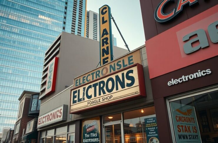 De impact van grote elektronicaketens op lokale winkels